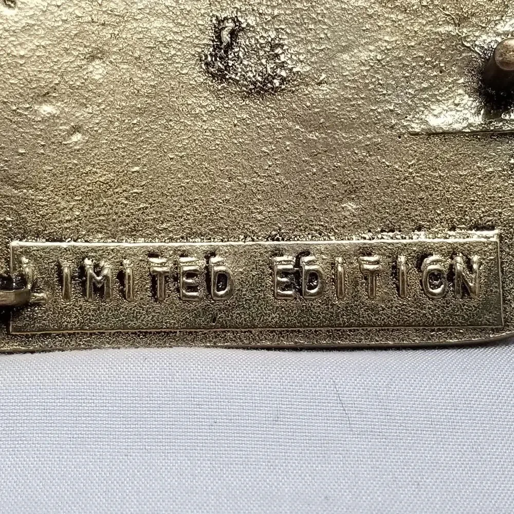 Belt Buckle Sioux Souix Hafer's Inc. Native American Indian Chief Limited Editio